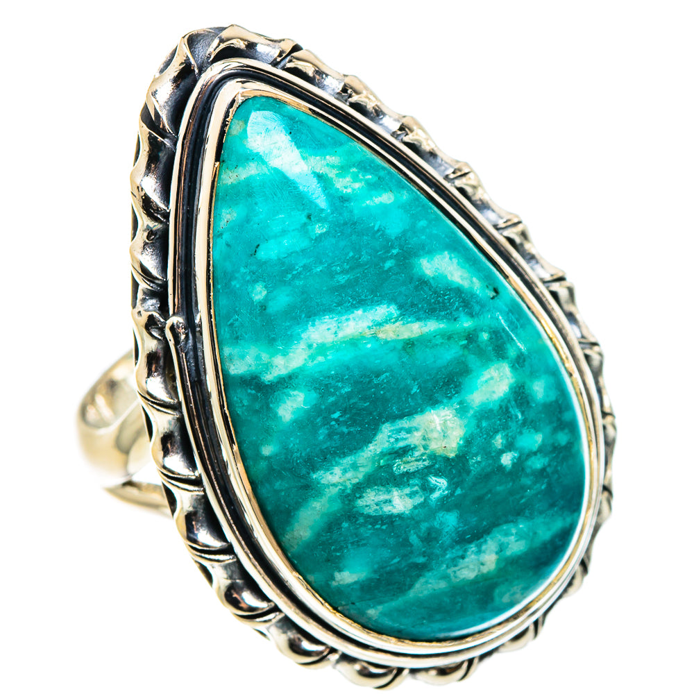 Amazonite Rings handcrafted by Anasilvercos - RING95751