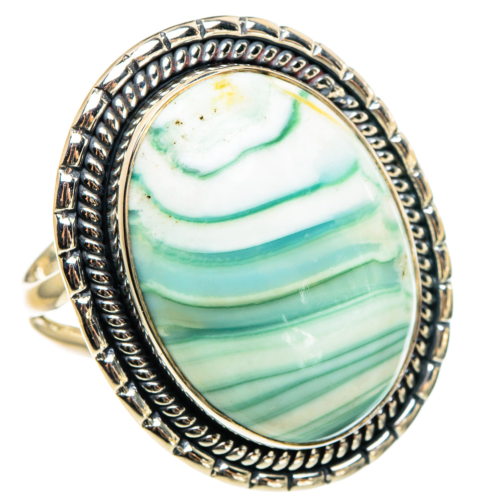 Ocean Jasper Rings handcrafted by Anasilvercos - RING95755