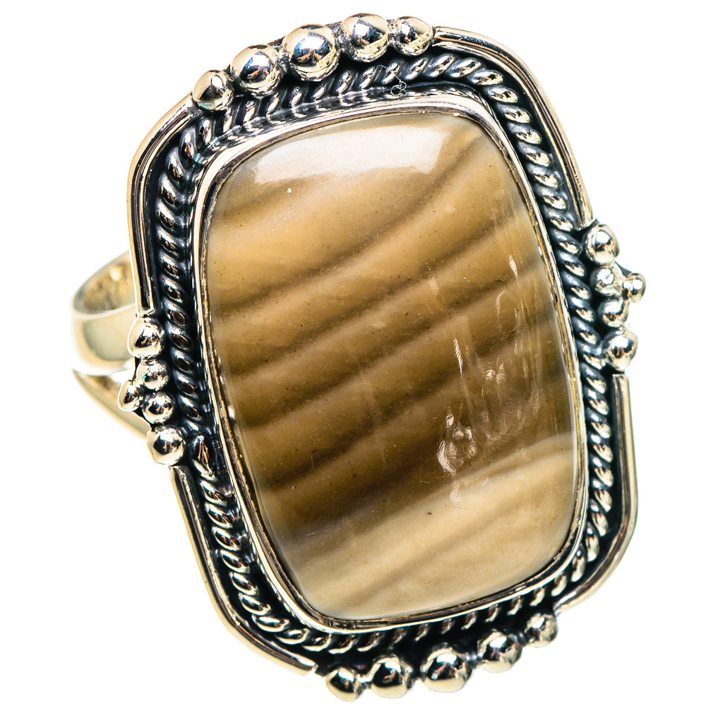Imperial Jasper Rings handcrafted by Anasilvercos - RING95761
