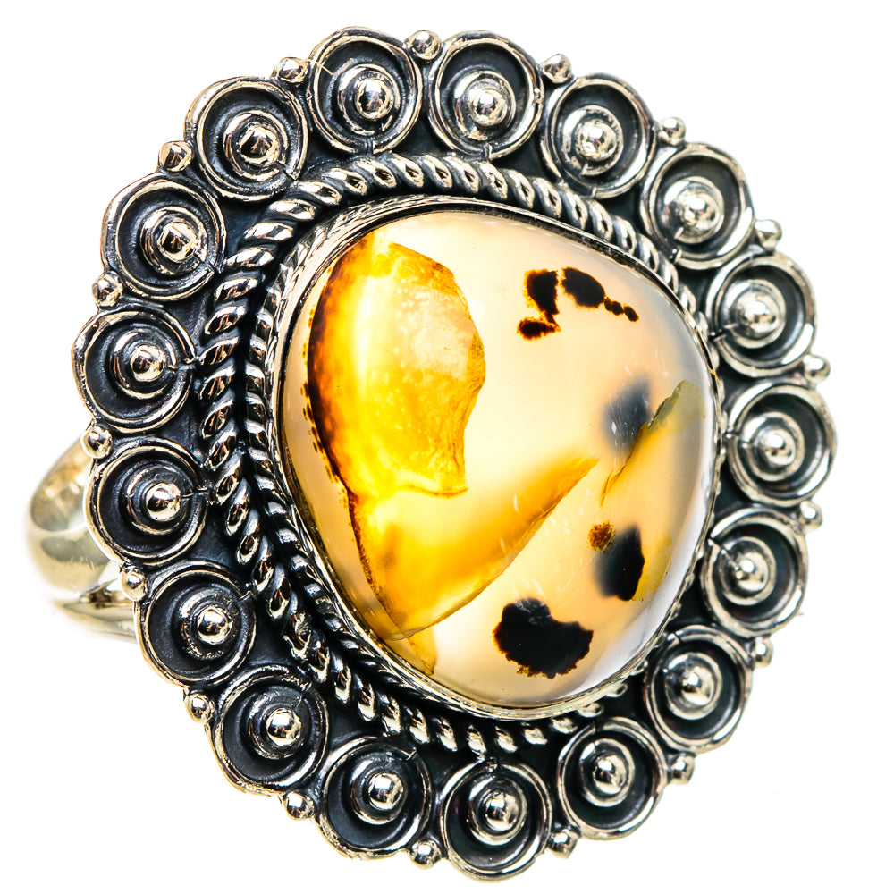 Montana Agate Rings handcrafted by Anasilvercos - RING95762 - Photo 2