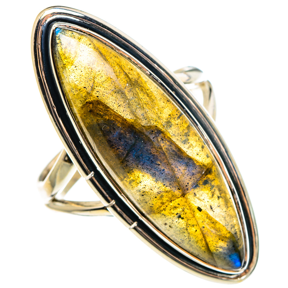 Labradorite Rings handcrafted by Anasilvercos - RING95795