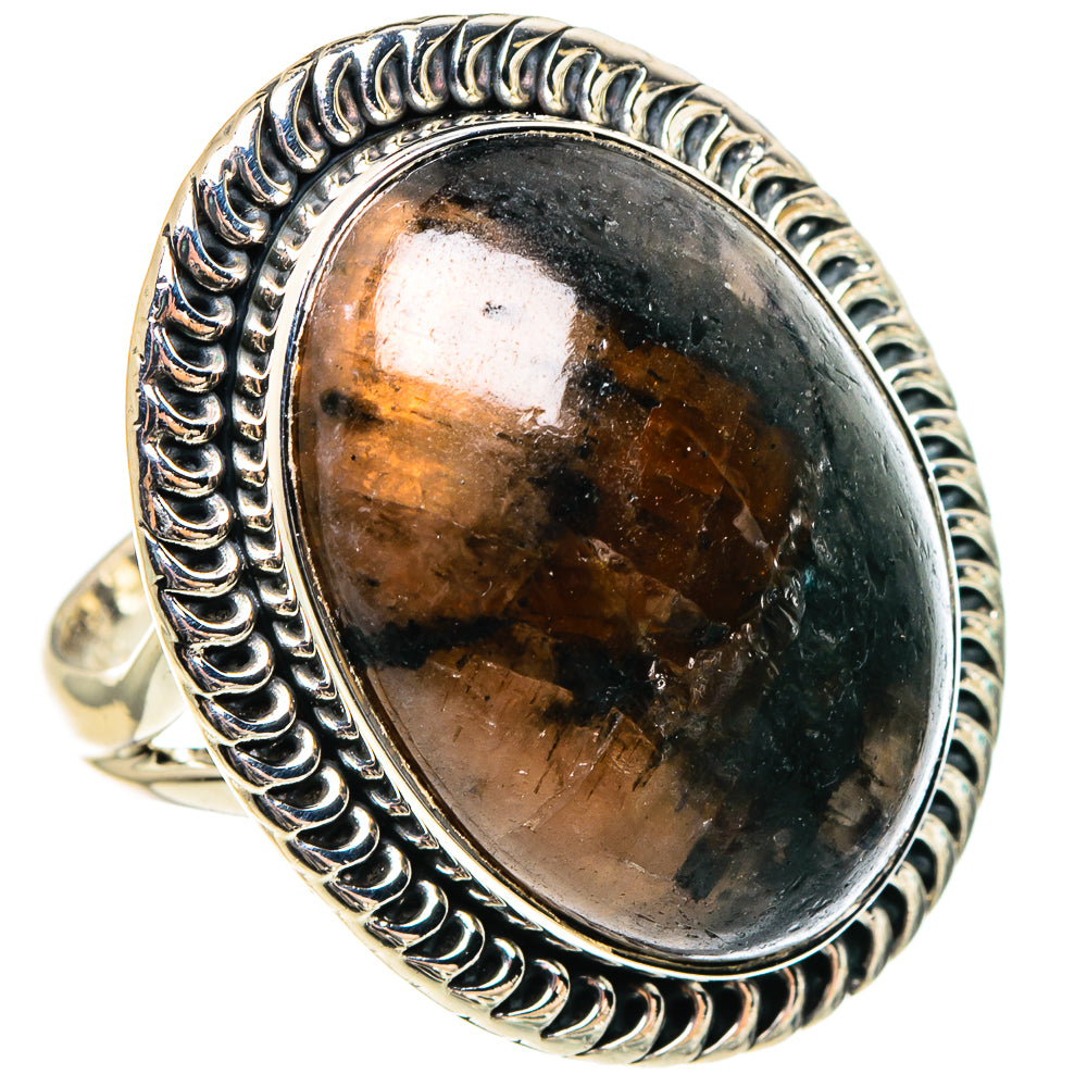 Chiastolite Rings handcrafted by Anasilvercos - RING95818 - Photo 2