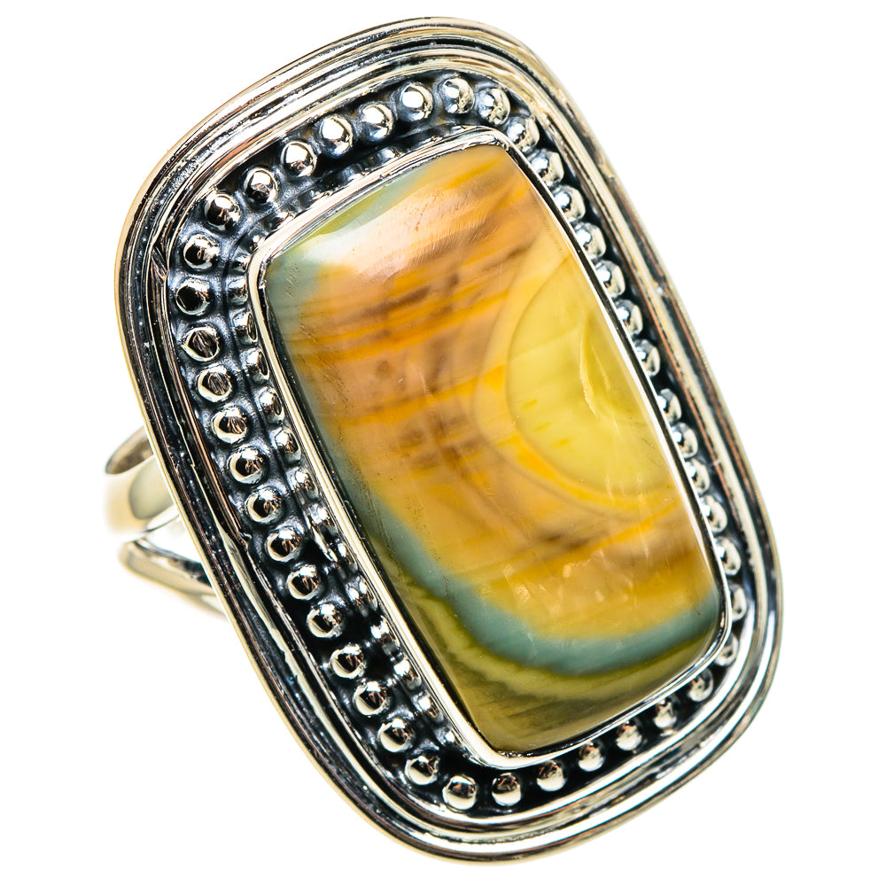 Willow Creek Jasper Rings handcrafted by Anasilvercos - RING95820