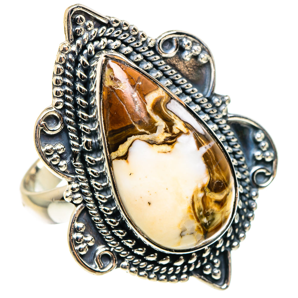 Wild Horse Jasper Rings handcrafted by Anasilvercos - RING95825