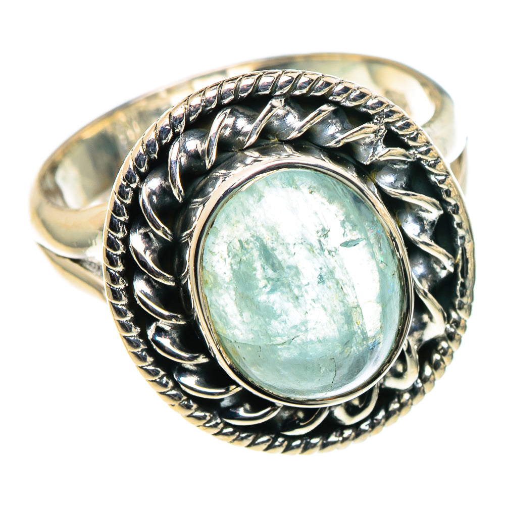 Aquamarine Rings handcrafted by Anasilvercos - RING95828