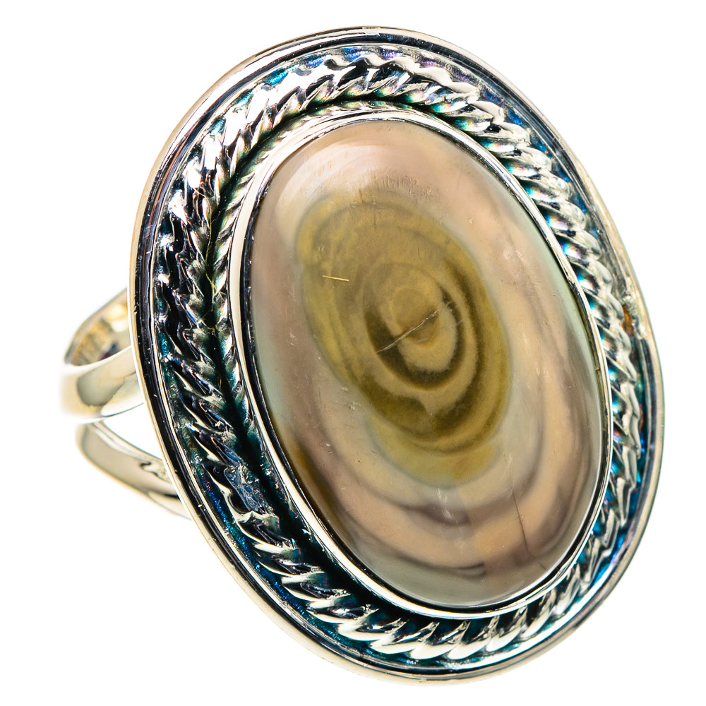 Willow Creek Jasper Rings handcrafted by Anasilvercos - RING95834 - Photo 2