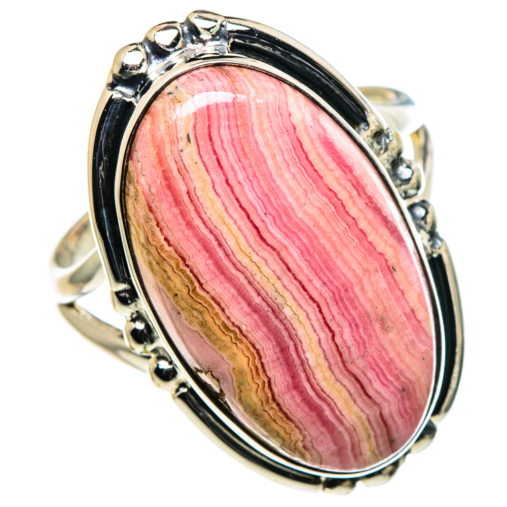 Rhodochrosite Rings handcrafted by Anasilvercos - RING95865