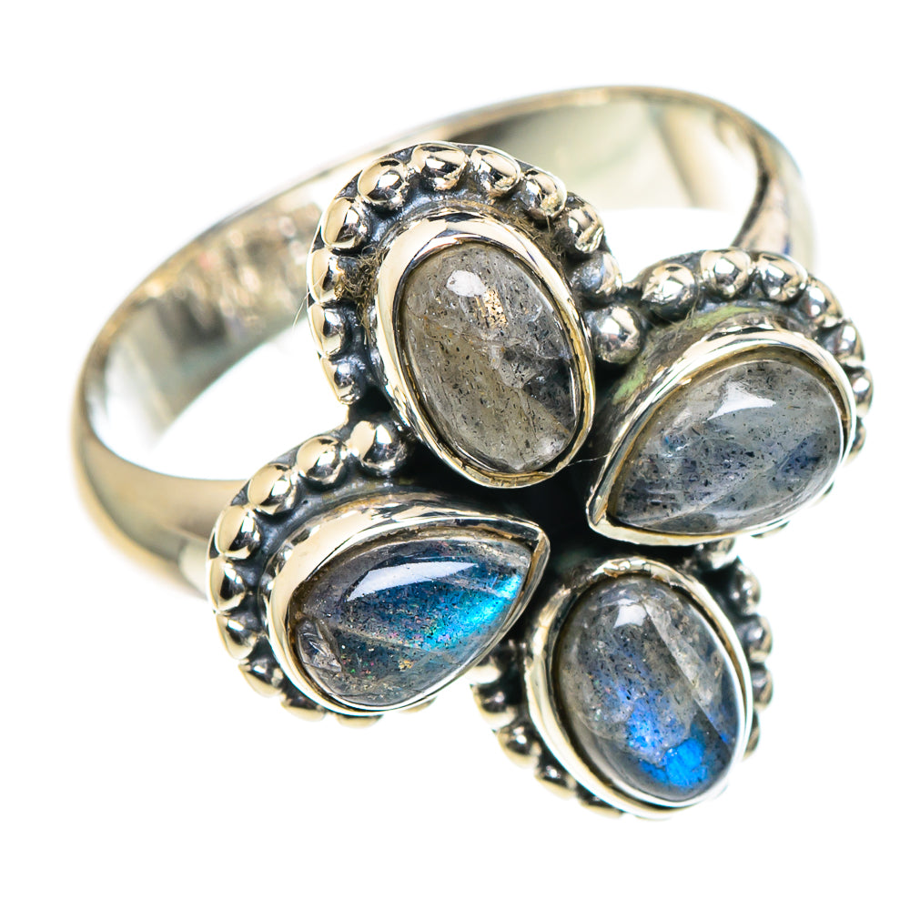 Labradorite Rings handcrafted by Anasilvercos - RING95877