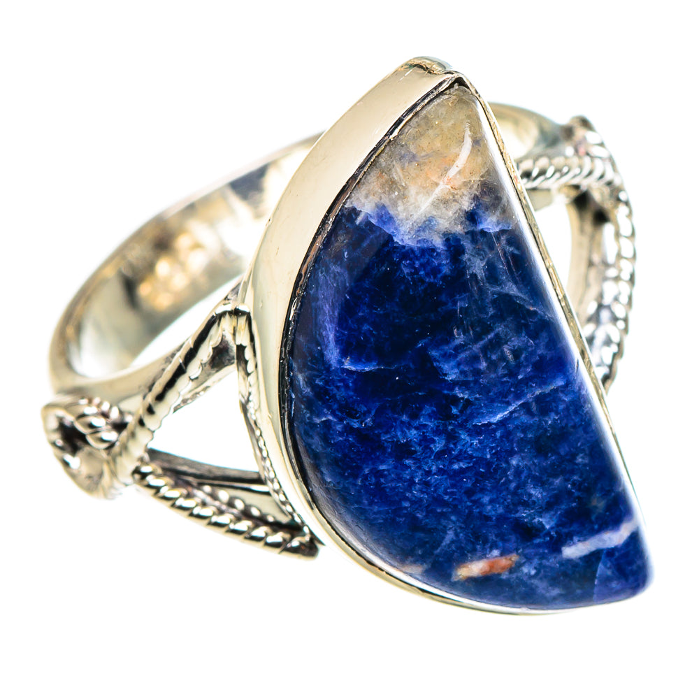 Sodalite Rings handcrafted by Anasilvercos - RING95879