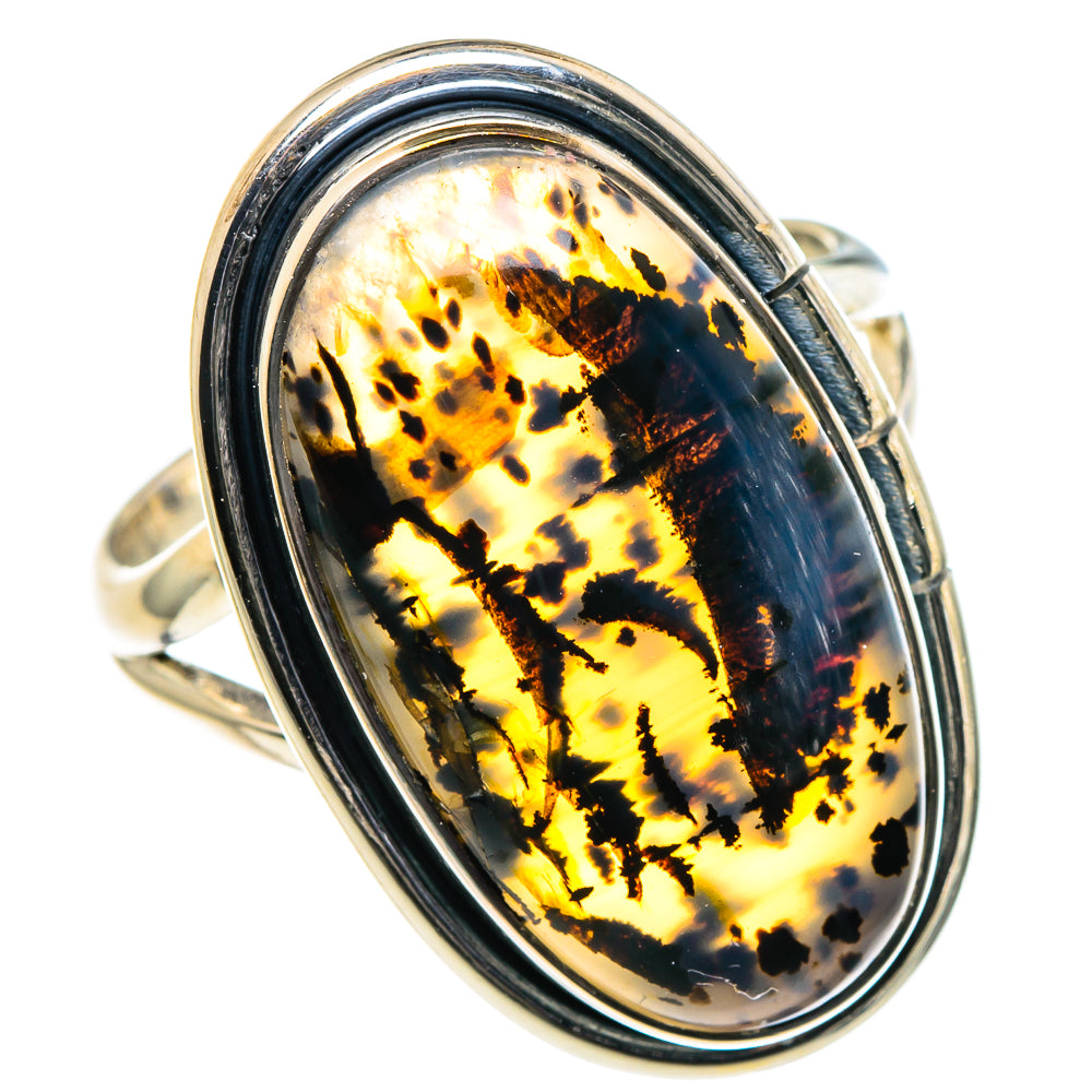 Montana Agate Rings handcrafted by Anasilvercos - RING95887