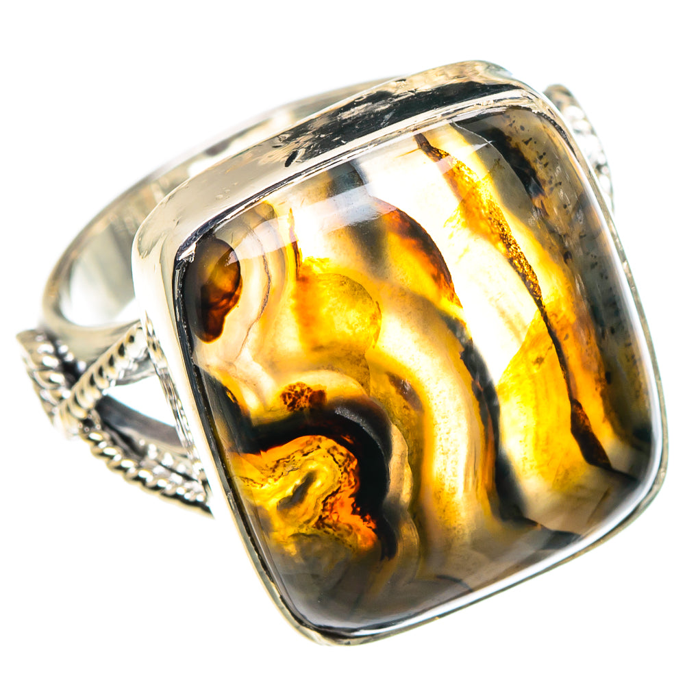 Montana Agate Rings handcrafted by Anasilvercos - RING95903