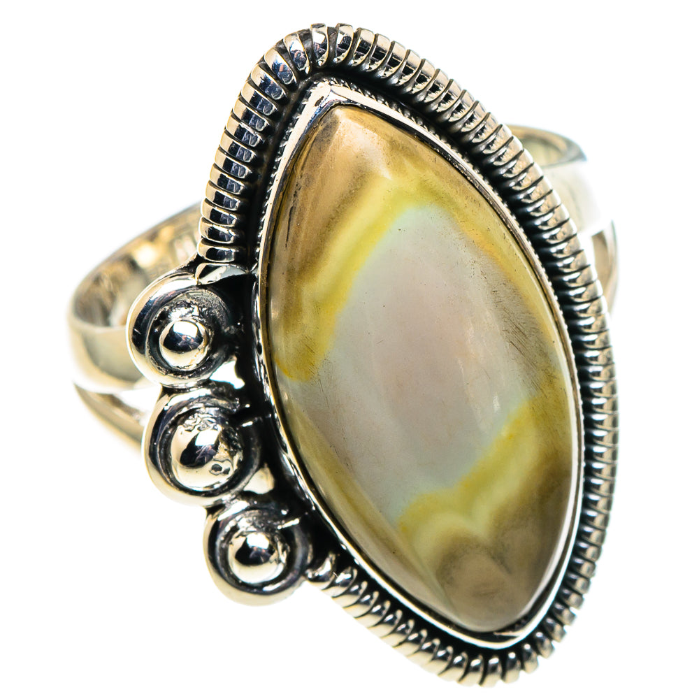 Willow Creek Jasper Rings handcrafted by Anasilvercos - RING95919 - Photo 2