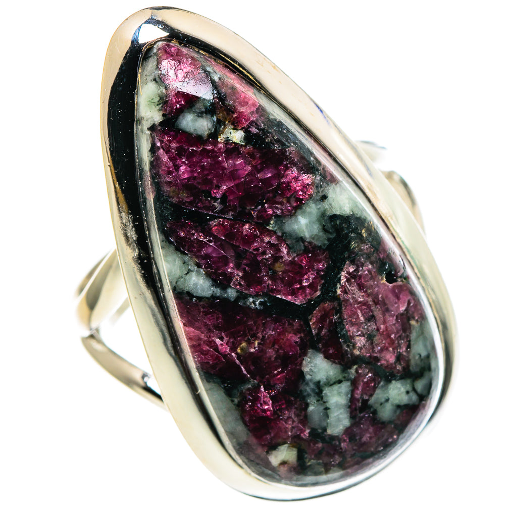 Russian Eudialyte Rings handcrafted by Anasilvercos - RING95973