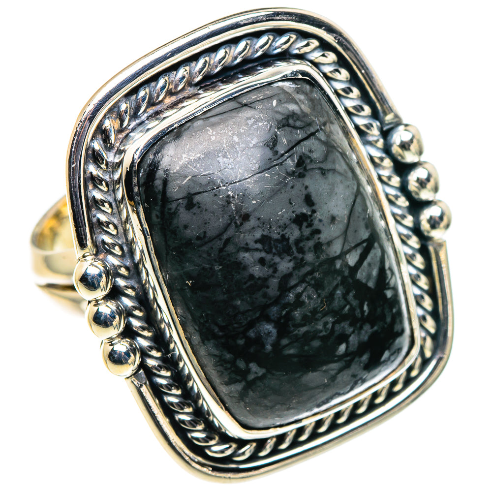 Picasso Jasper Rings handcrafted by Anasilvercos - RING95978