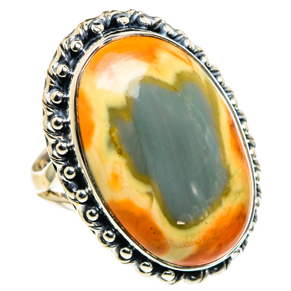 Imperial Jasper Rings handcrafted by Anasilvercos - RING95986 - Photo 2