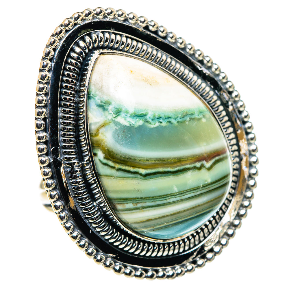 Ocean Jasper Rings handcrafted by Anasilvercos - RING96000