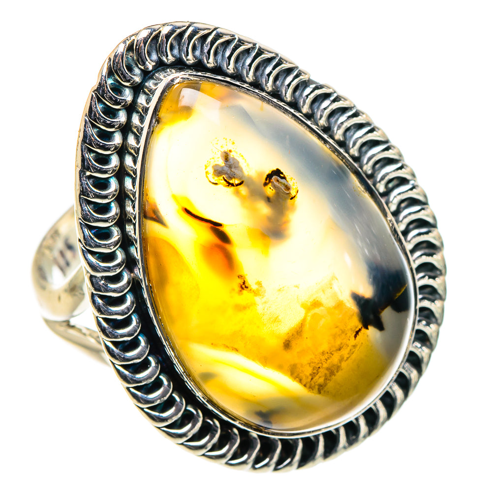 Montana Agate Rings handcrafted by Anasilvercos - RING96006 - Photo 2