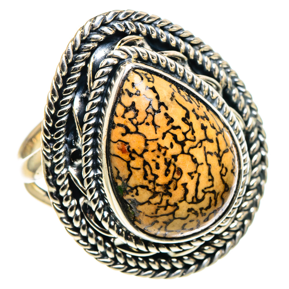 Dinosaur Bone Rings handcrafted by Anasilvercos - RING96009