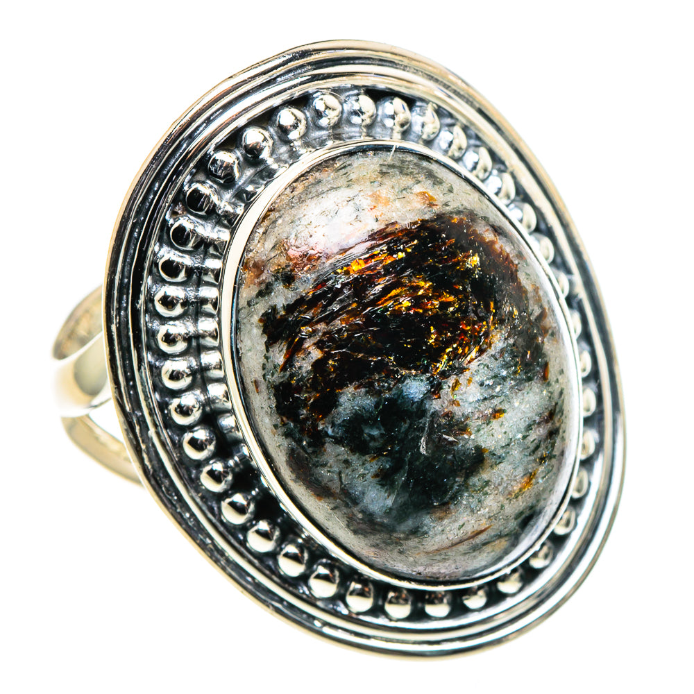Astrophyllite Rings handcrafted by Anasilvercos - RING96042 - Photo 2