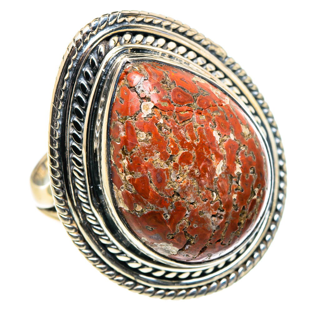Dinosaur Bone Rings handcrafted by Anasilvercos - RING96043