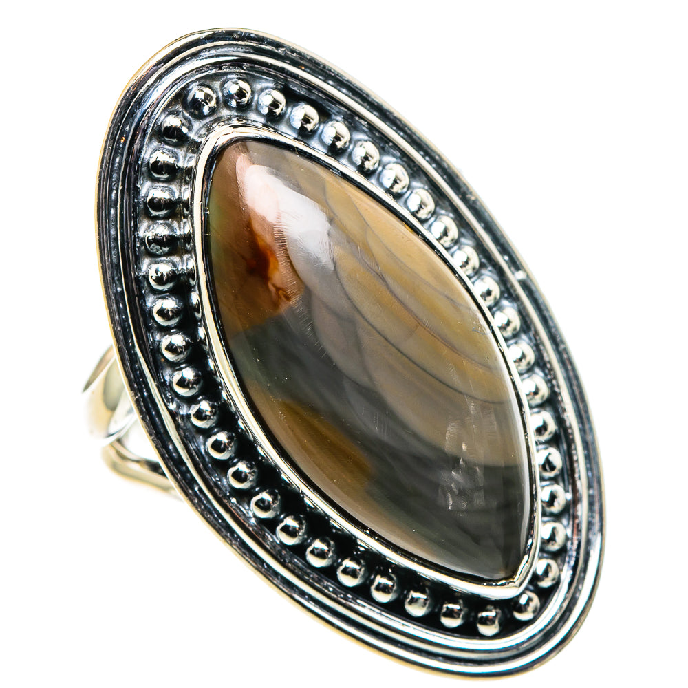 Imperial Jasper Rings handcrafted by Anasilvercos - RING96044 - Photo 2