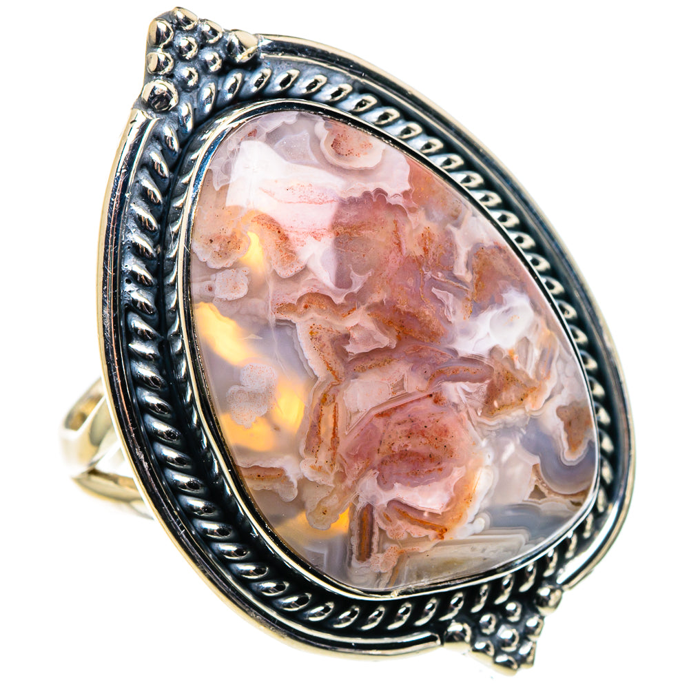 Ocean Jasper Rings handcrafted by Anasilvercos - RING96049