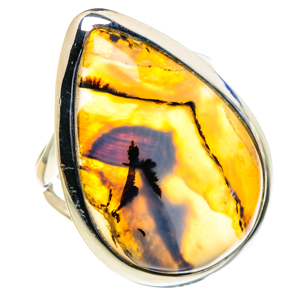 Montana Agate Rings handcrafted by Anasilvercos - RING96052