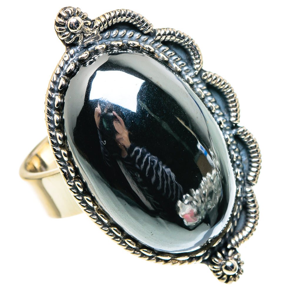 Hematite Rings handcrafted by Anasilvercos - RING96064