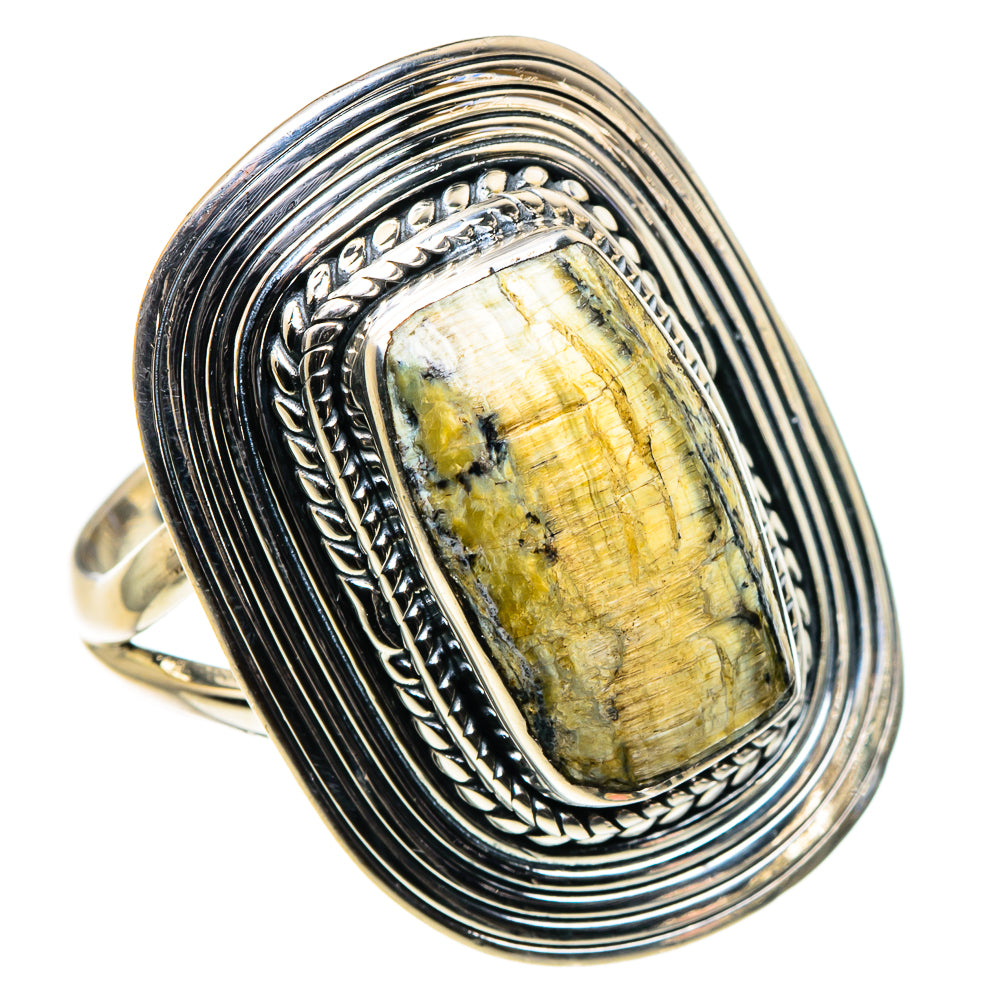 Ocean Jasper Rings handcrafted by Anasilvercos - RING96079