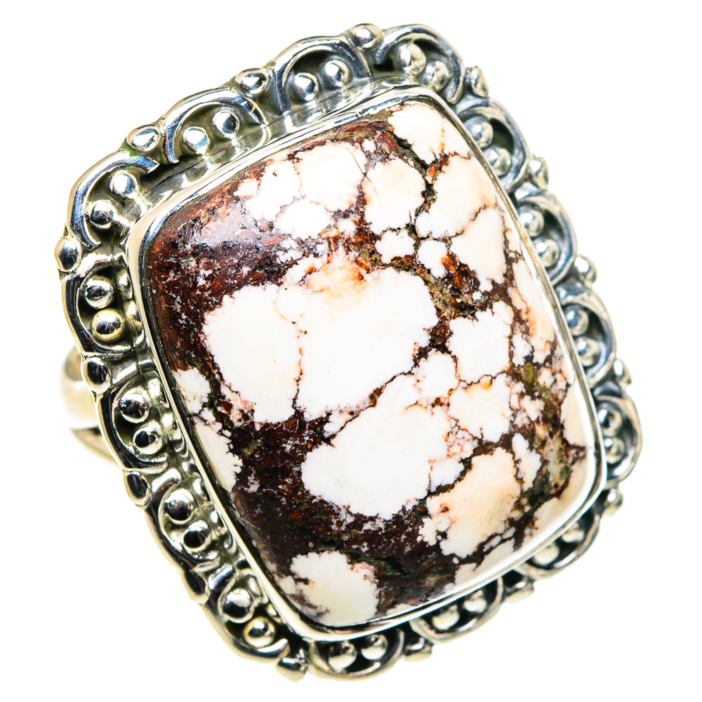 Wild Horse Jasper Rings handcrafted by Anasilvercos - RING96090