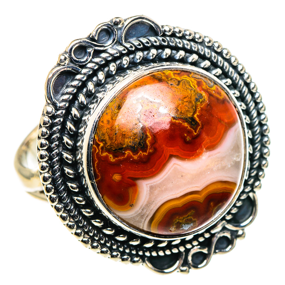 Ocean Jasper Rings handcrafted by Anasilvercos - RING96091