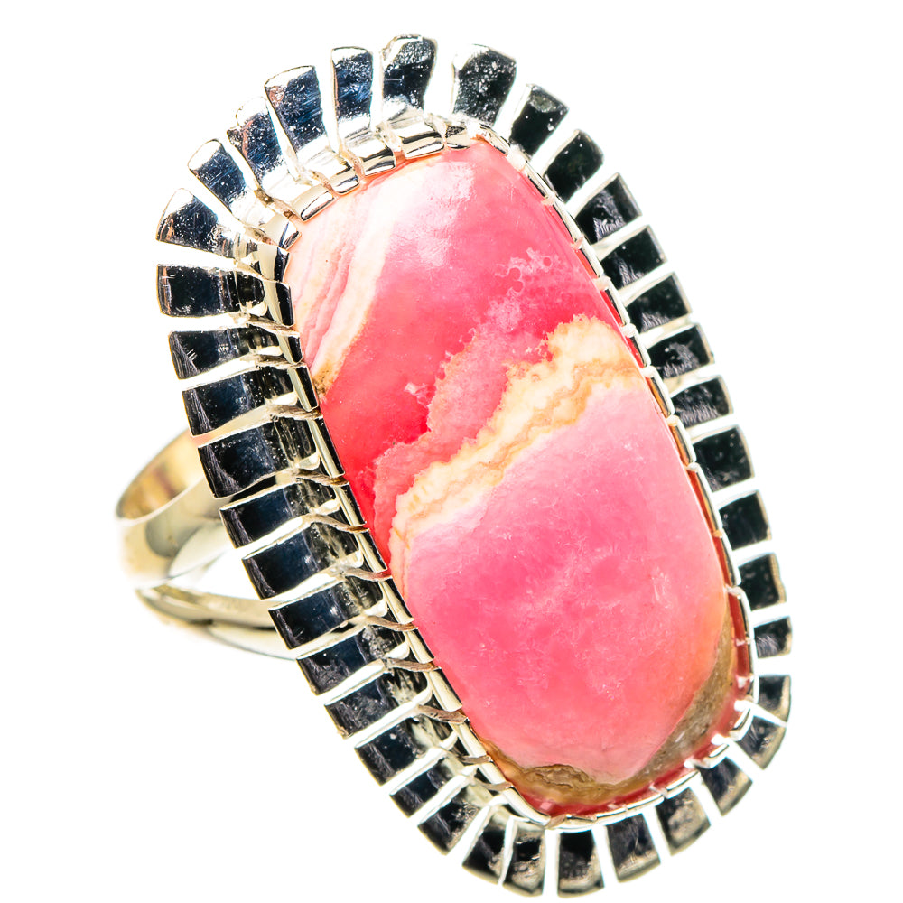 Rhodochrosite Rings handcrafted by Anasilvercos - RING96095 - Photo 2