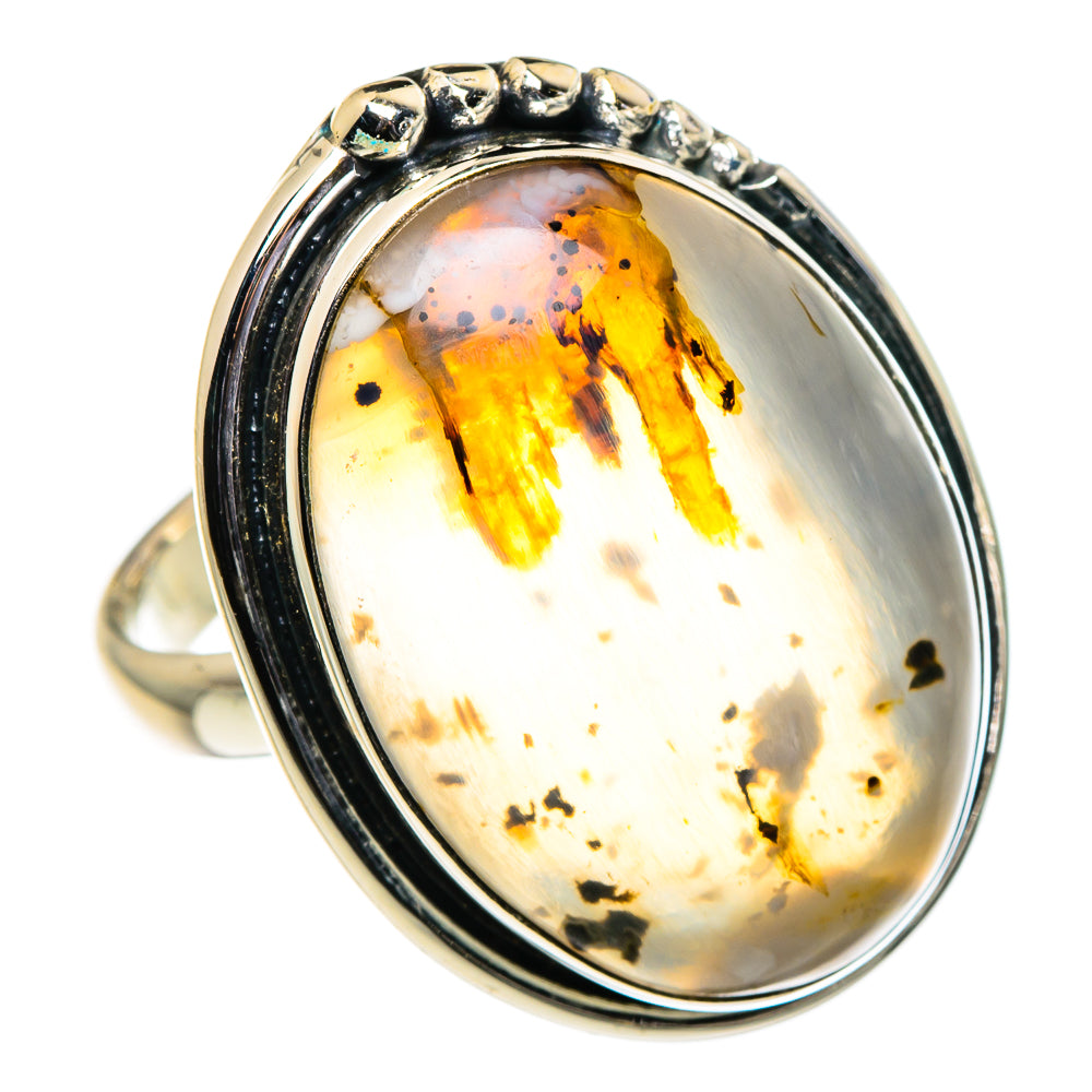 Montana Agate Rings handcrafted by Anasilvercos - RING96104