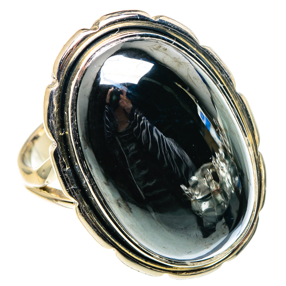 Hematite Rings handcrafted by Anasilvercos - RING96106