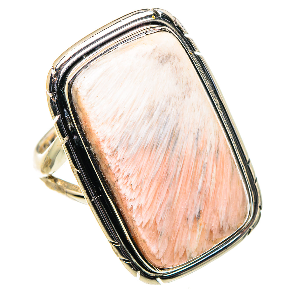 Scolecite Rings handcrafted by Anasilvercos - RING96127