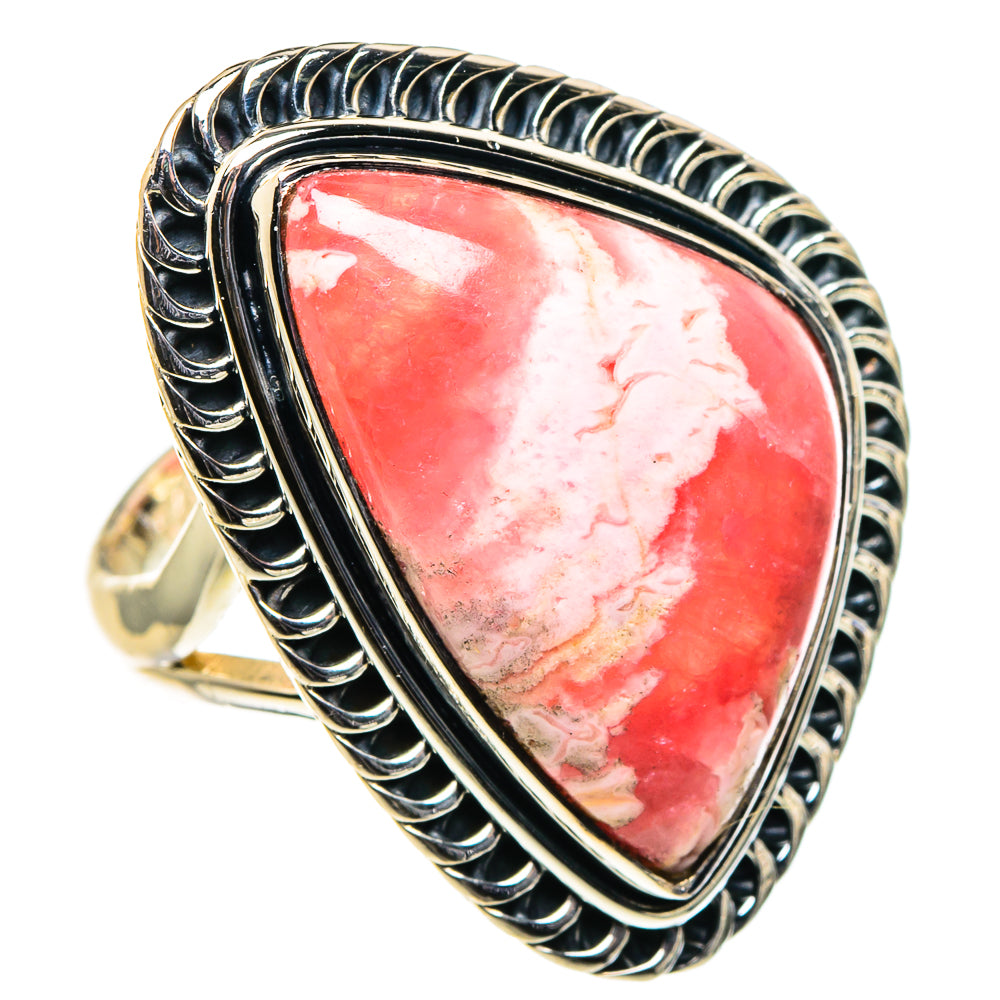 Rhodochrosite Rings handcrafted by Anasilvercos - RING96129