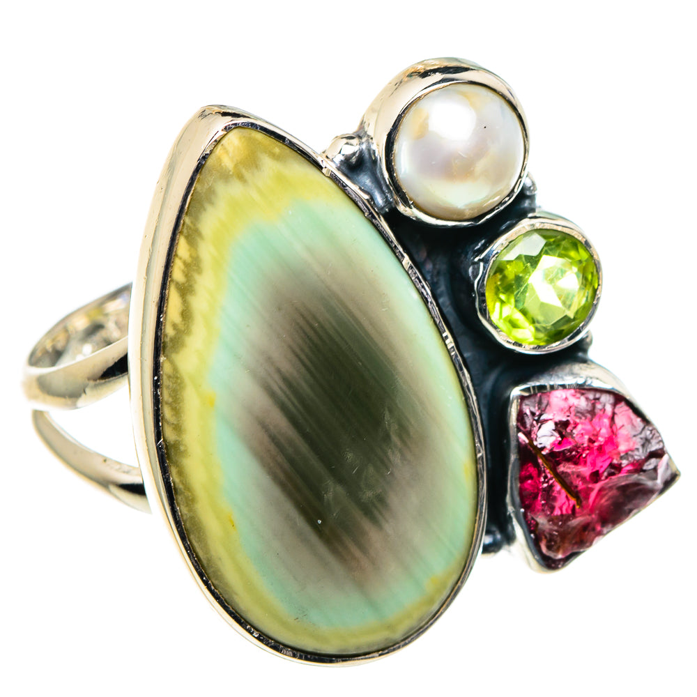 Willow Creek Jasper Rings handcrafted by Anasilvercos - RING96137