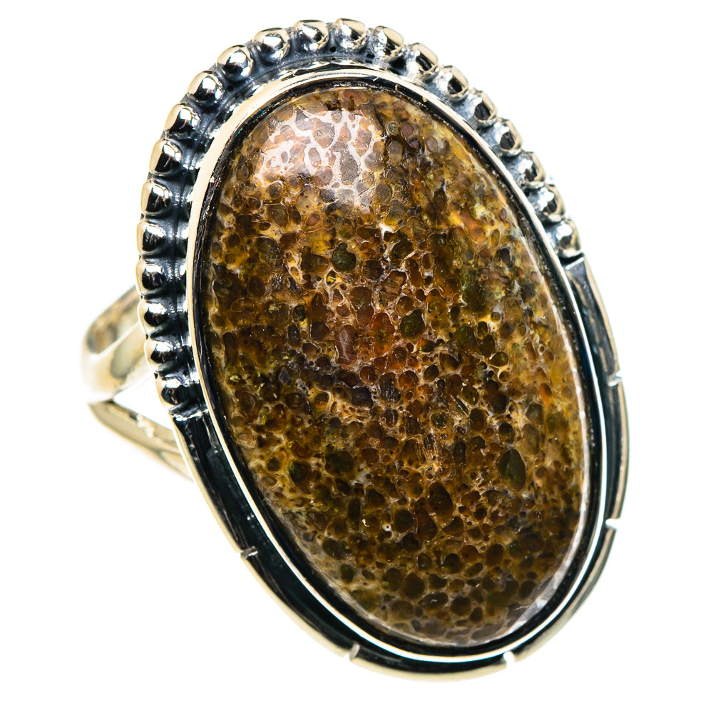 Dinosaur Bone Rings handcrafted by Anasilvercos - RING96159
