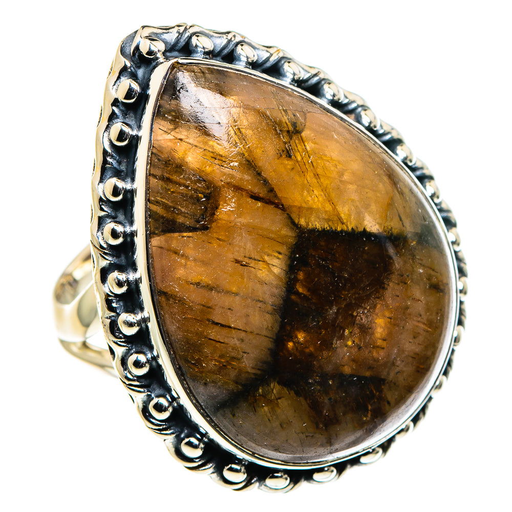Chiastolite Rings handcrafted by Anasilvercos - RING96165 - Photo 2