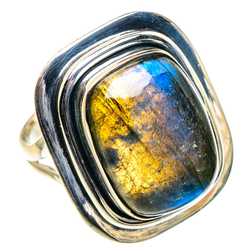 Labradorite Rings handcrafted by Anasilvercos - RING96181