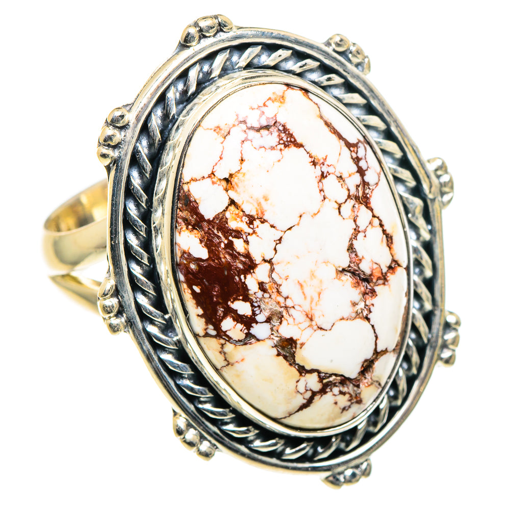 Wild Horse Jasper Rings handcrafted by Anasilvercos - RING96194