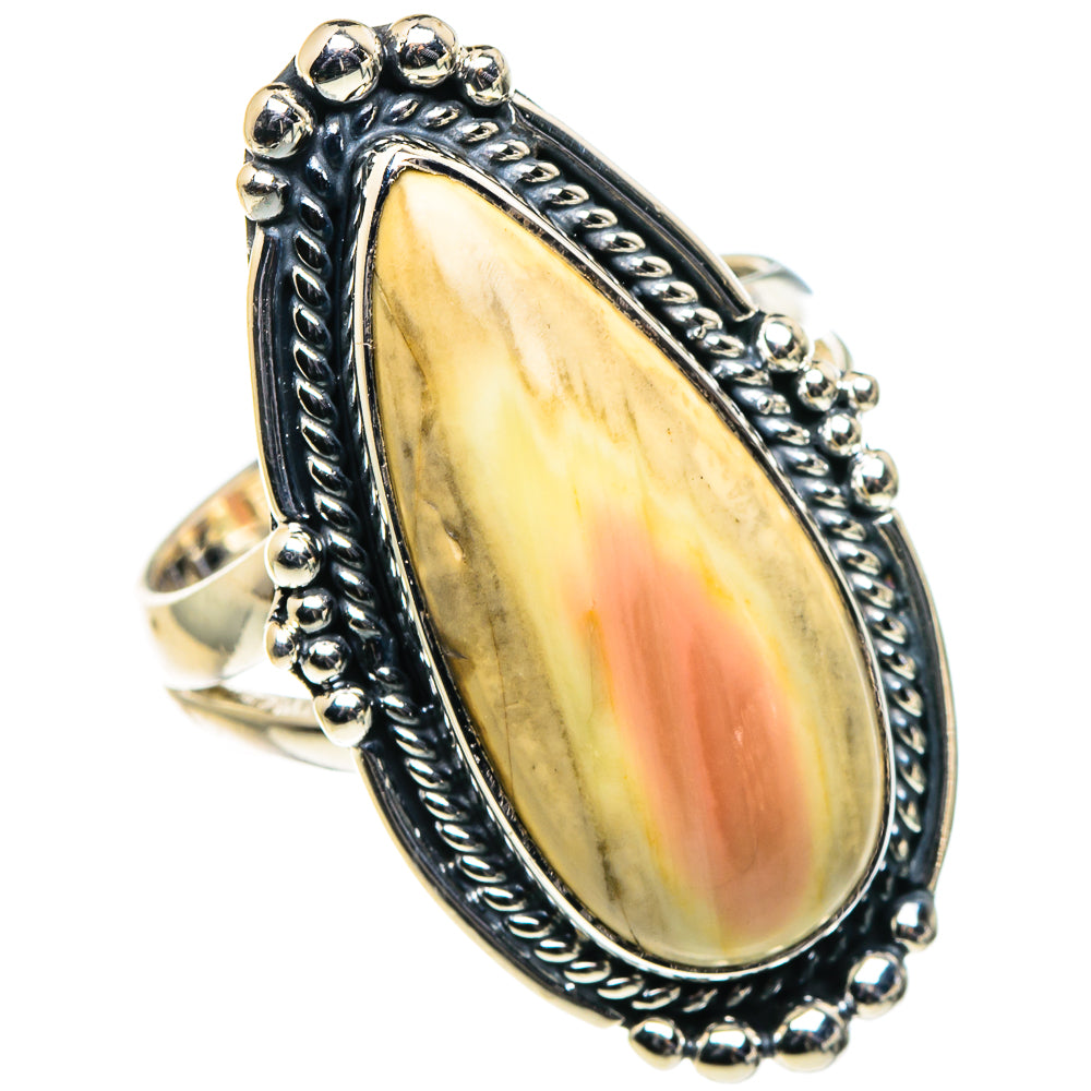 Willow Creek Jasper Rings handcrafted by Anasilvercos - RING96196