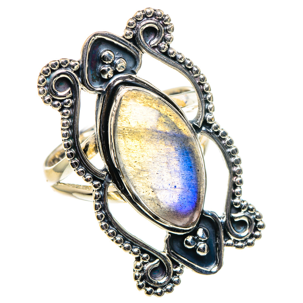 Labradorite Rings handcrafted by Anasilvercos - RING96210