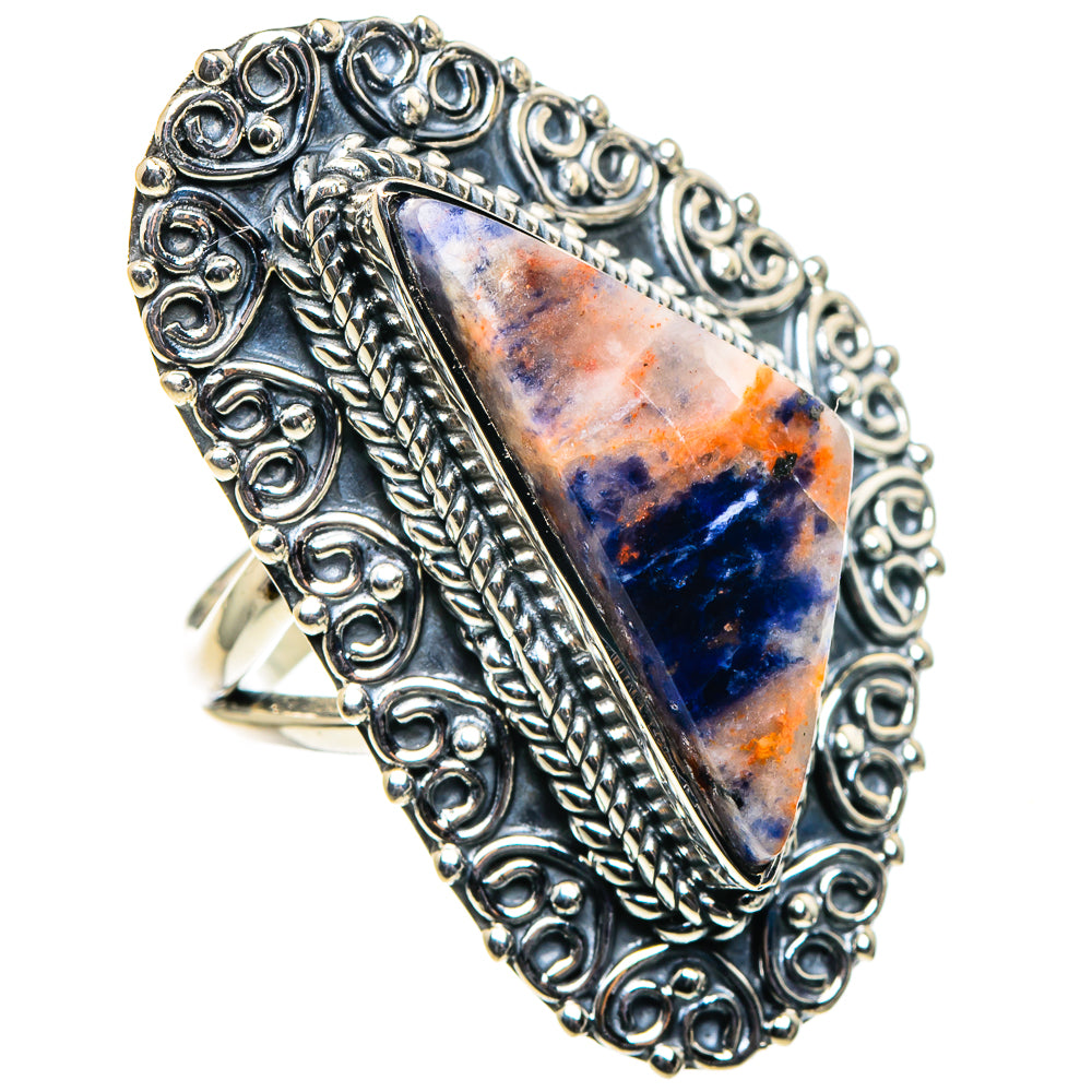 Sodalite Rings handcrafted by Anasilvercos - RING96211