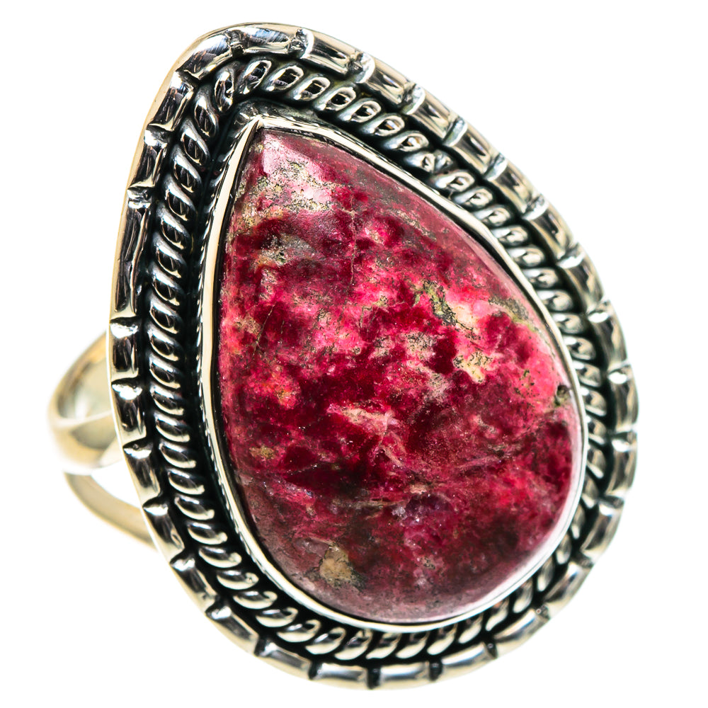 Thulite Rings handcrafted by Anasilvercos - RING96230