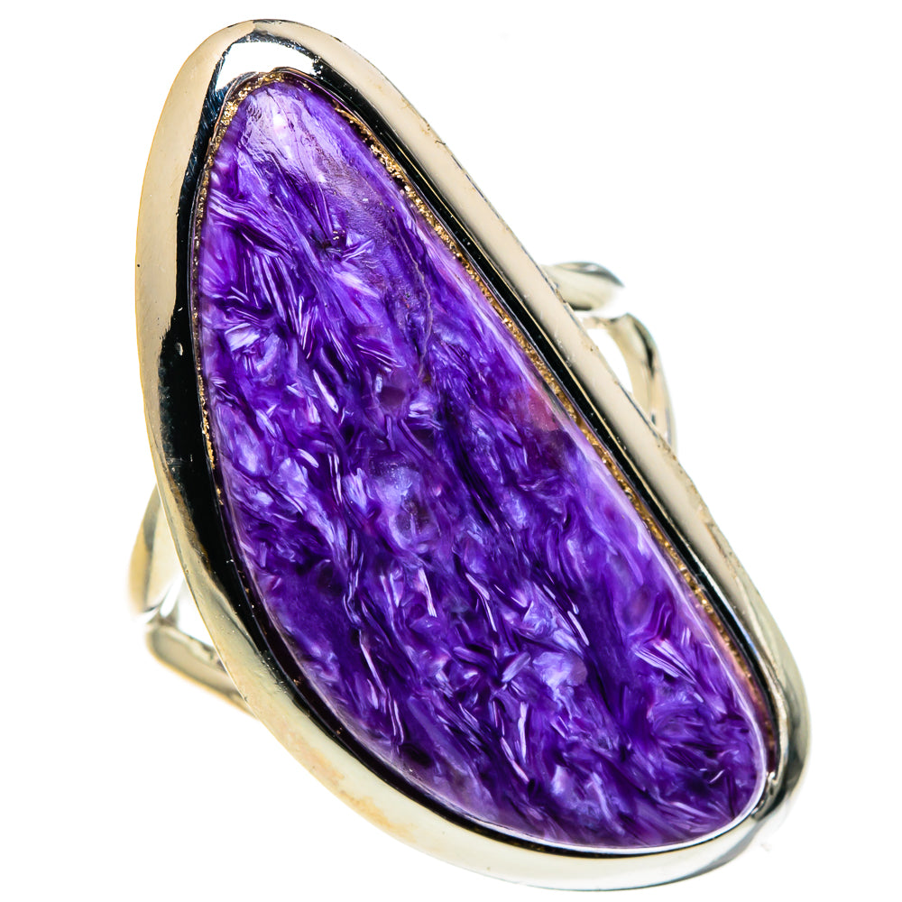 Charoite Rings handcrafted by Anasilvercos - RING96232