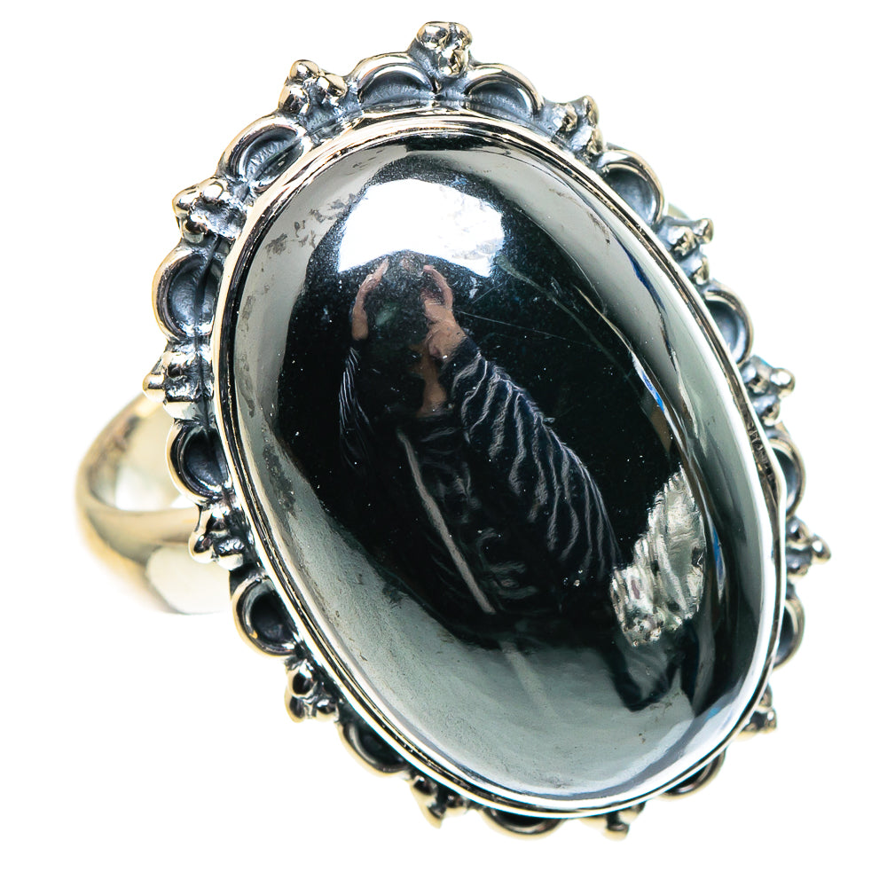 Hematite Rings handcrafted by Anasilvercos - RING96235