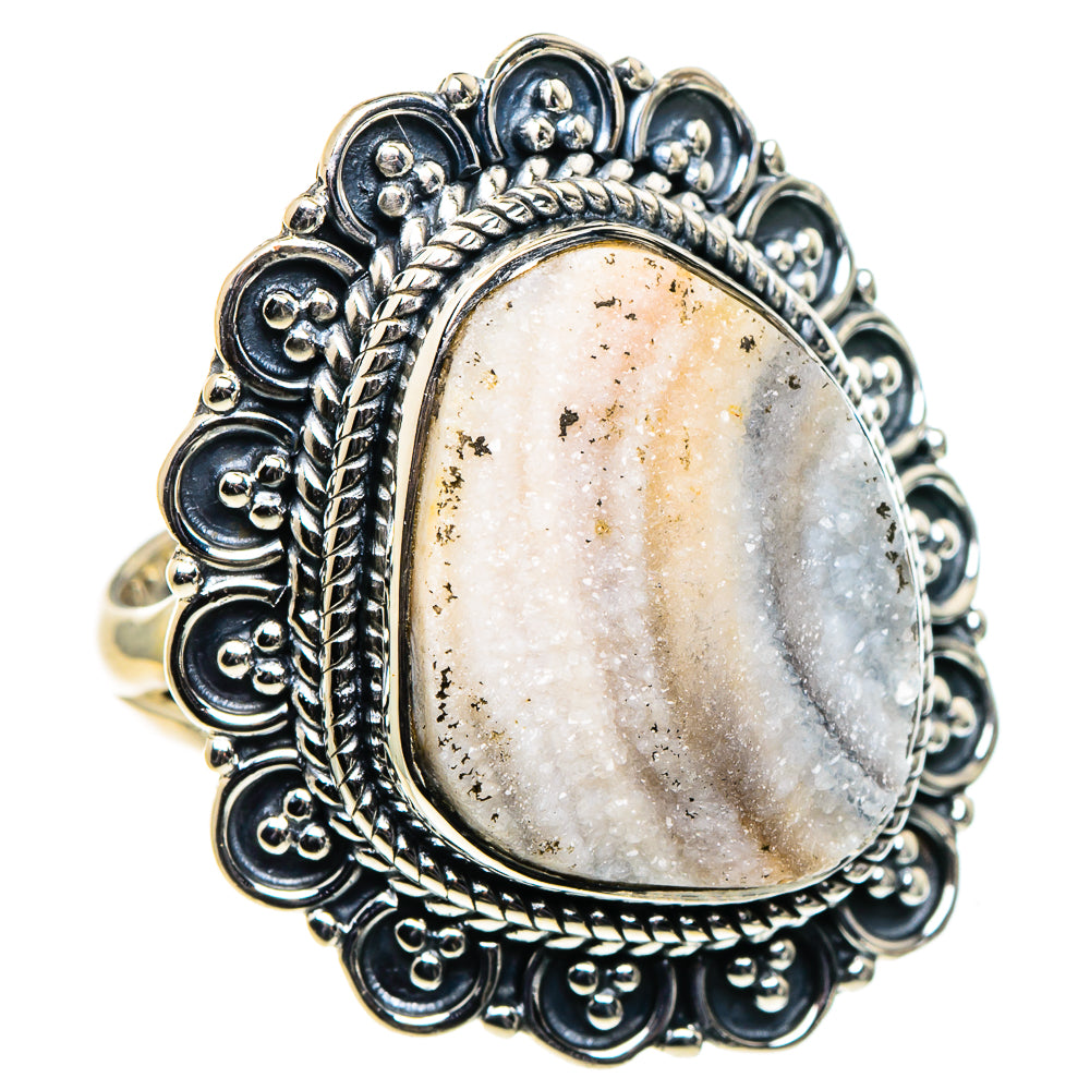 Desert Druzy Rings handcrafted by Anasilvercos - RING96236 - Photo 2