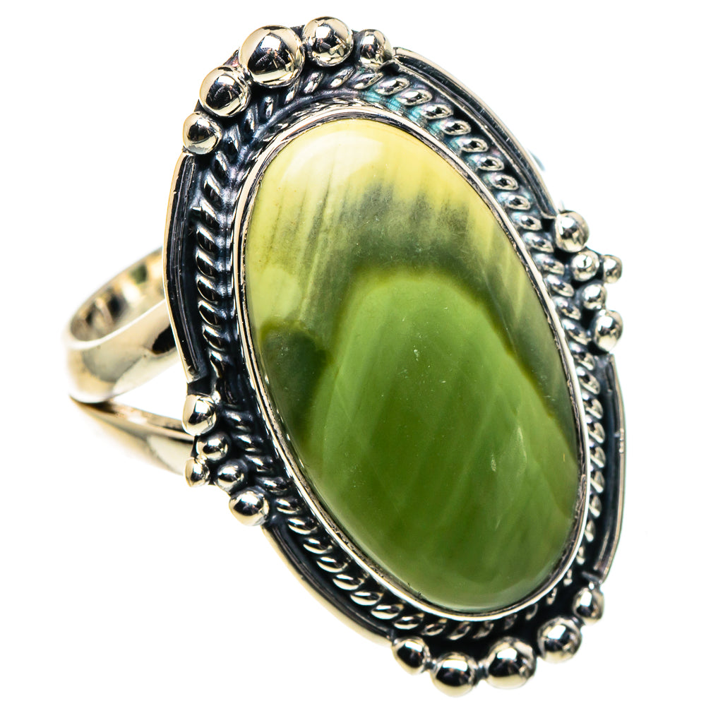 Willow Creek Jasper Rings handcrafted by Anasilvercos - RING96242