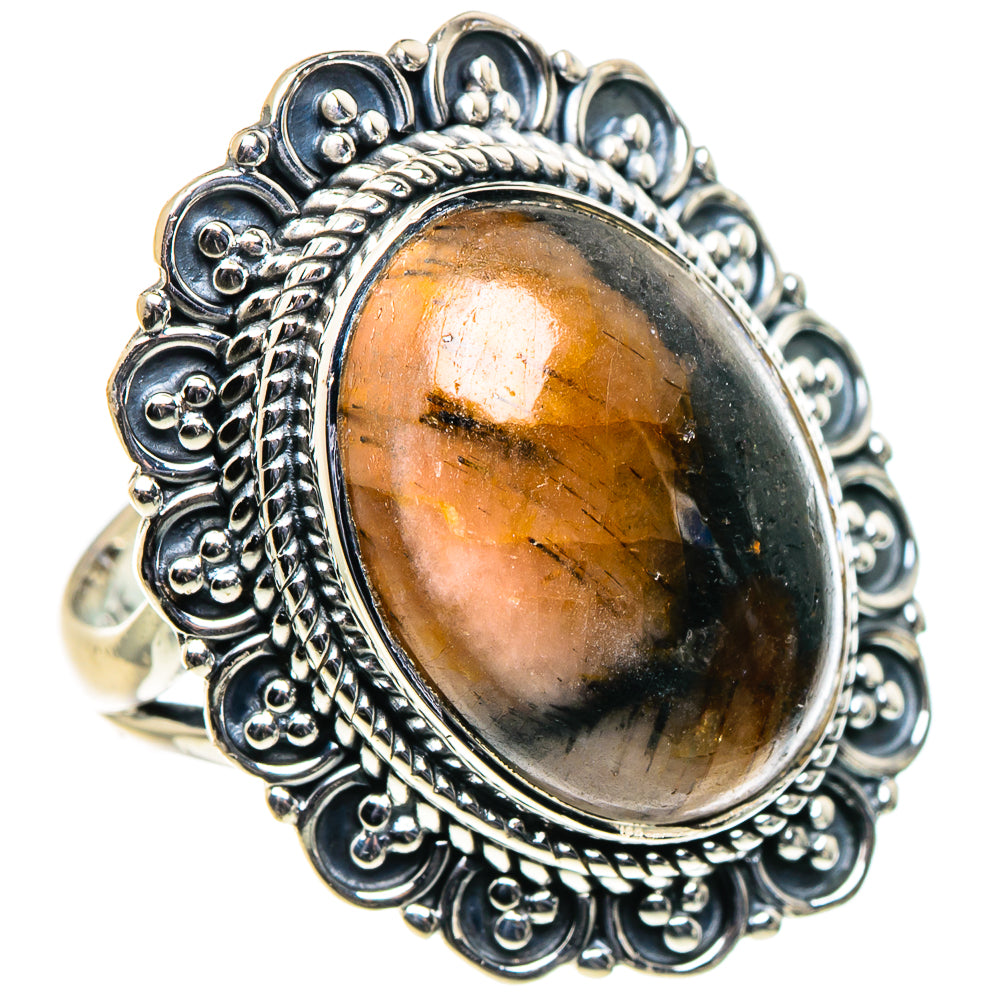 Chiastolite Rings handcrafted by Anasilvercos - RING96249 - Photo 2